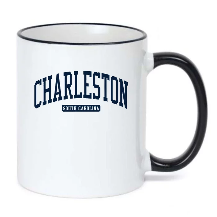 Charleston South Carolina Sc College University Style Black Color Changing Mug