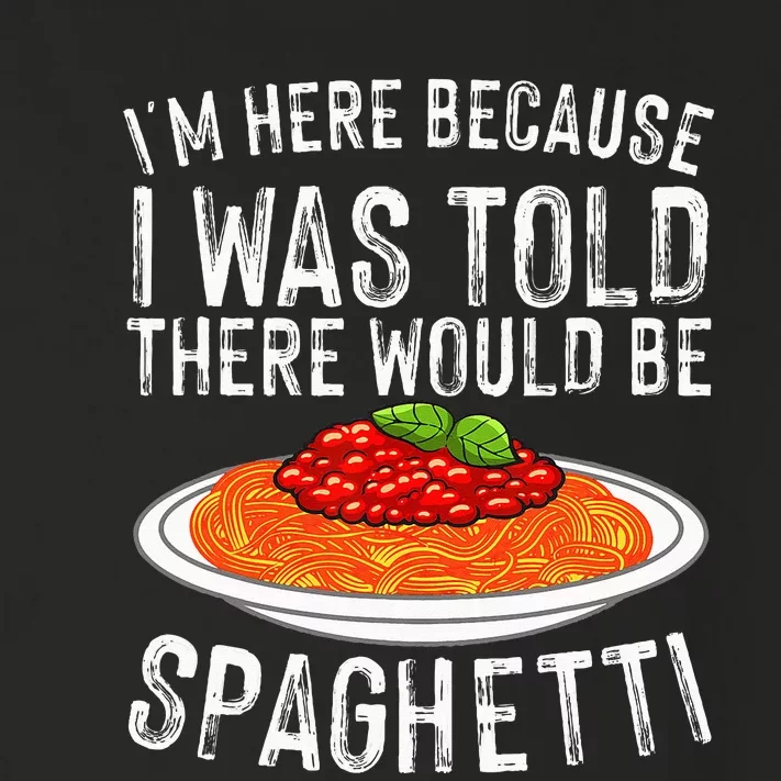 Cute Spaghetti Design For  Spaghetti Pasta Lovers Toddler Long Sleeve Shirt