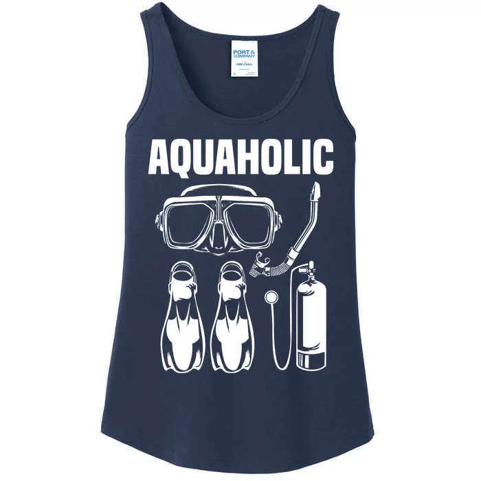 Cool Scuba Diving Themed Design For Men Women Scuba Dive Ladies Essential Tank