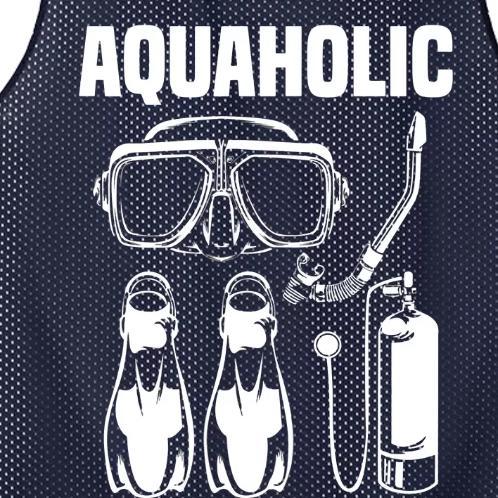 Cool Scuba Diving Themed Design For Men Women Scuba Dive Mesh Reversible Basketball Jersey Tank