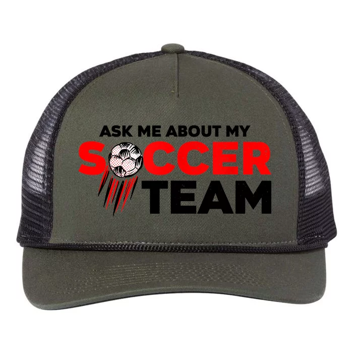 Coaching Soccer Dad Coach Soccer Coach Retro Rope Trucker Hat Cap