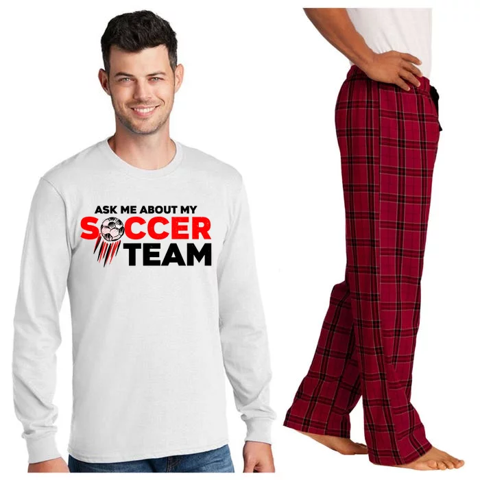 Coaching Soccer Dad Coach Soccer Coach Long Sleeve Pajama Set