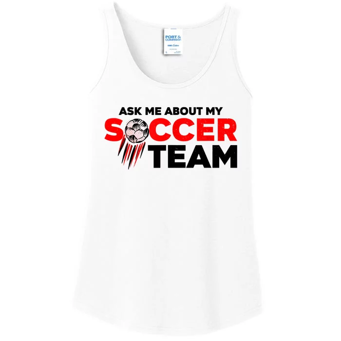 Coaching Soccer Dad Coach Soccer Coach Ladies Essential Tank