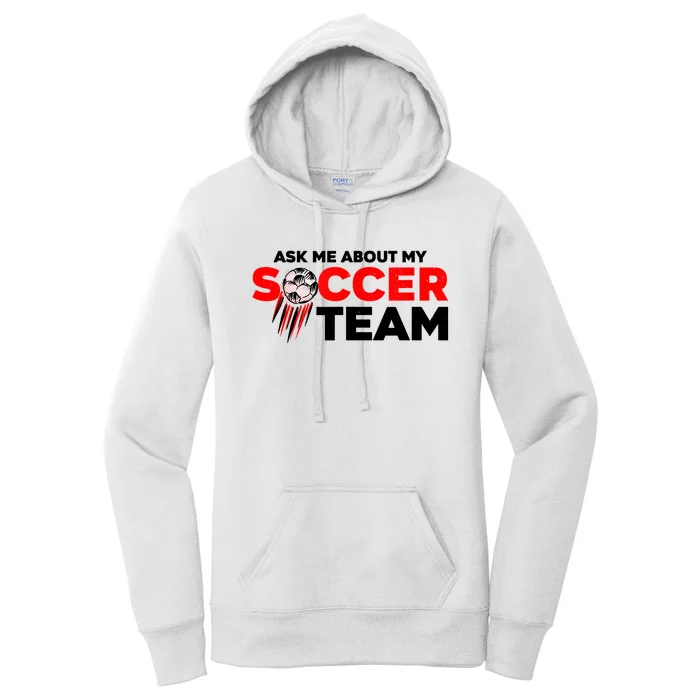 Coaching Soccer Dad Coach Soccer Coach Women's Pullover Hoodie