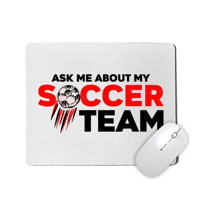 Coaching Soccer Dad Coach Soccer Coach Mousepad