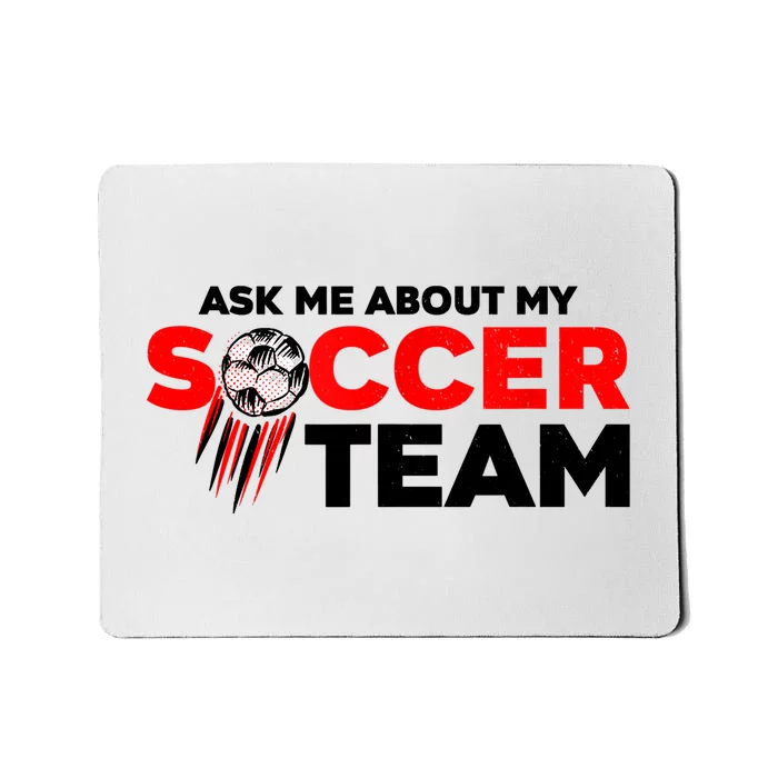 Coaching Soccer Dad Coach Soccer Coach Mousepad