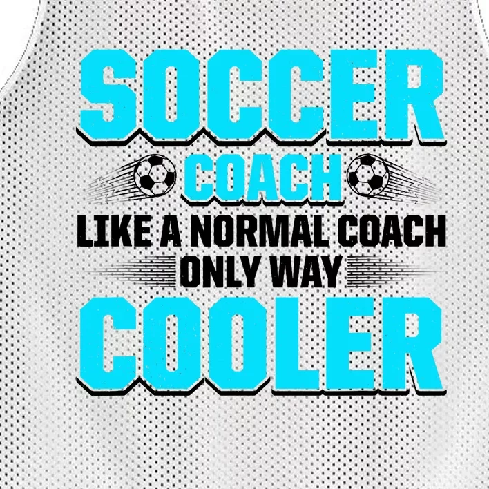 Coaching Soccer Dad Coach Soccer Coach Mesh Reversible Basketball Jersey Tank