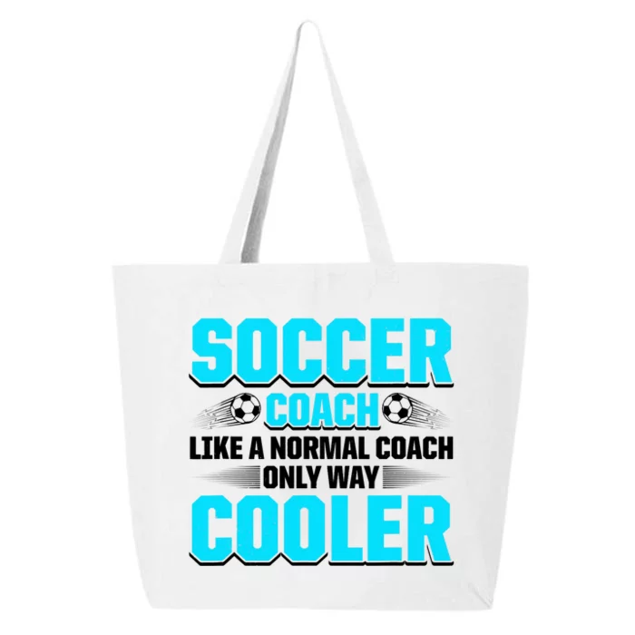 Coaching Soccer Dad Coach Soccer Coach 25L Jumbo Tote