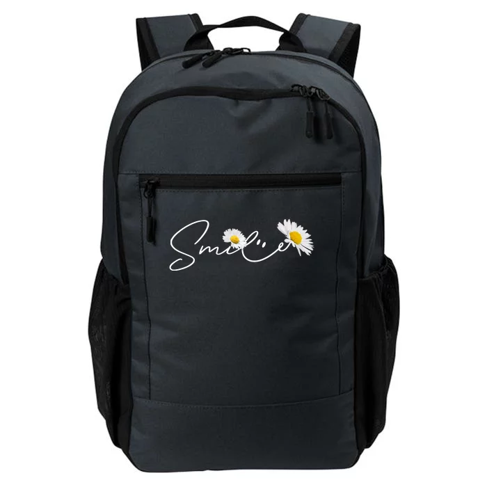 Cute Smile Daisy Flower Daily Commute Backpack