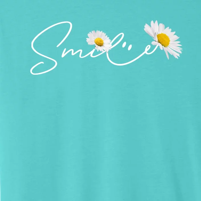 Cute Smile Daisy Flower ChromaSoft Performance T-Shirt