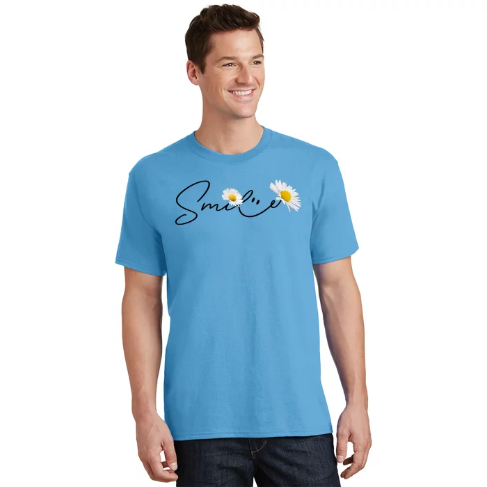 Cute Smile Daisy Flower T-Shirt