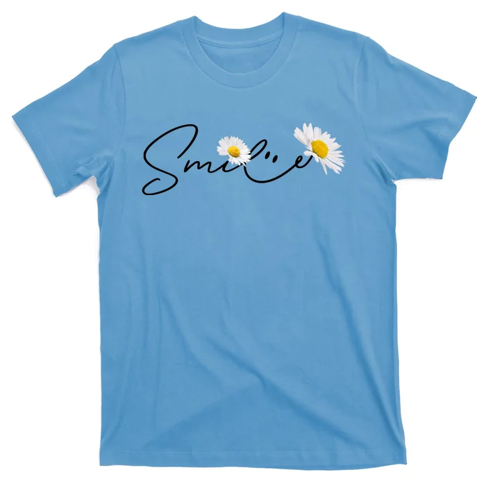 Cute Smile Daisy Flower T-Shirt