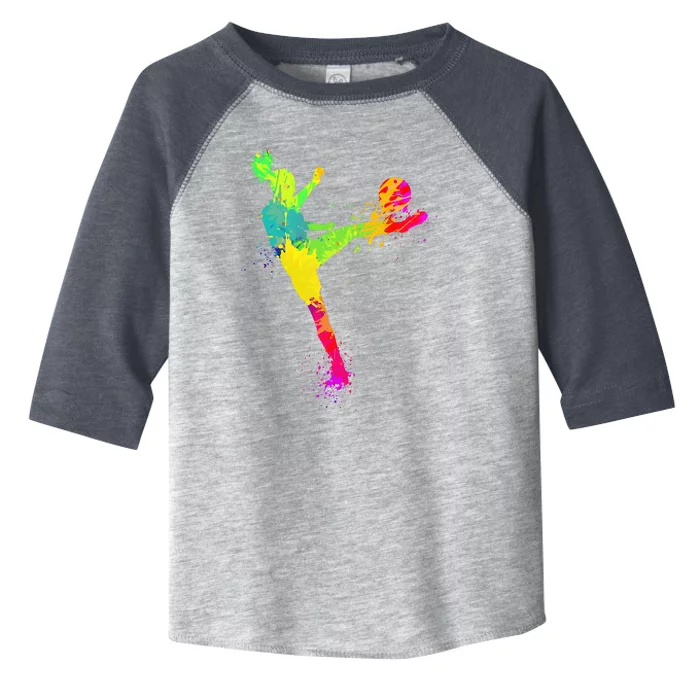 Cool Soccer Design For Soccer Player Sport Lover Design Is A Great Gift Fo Toddler Fine Jersey T-Shirt