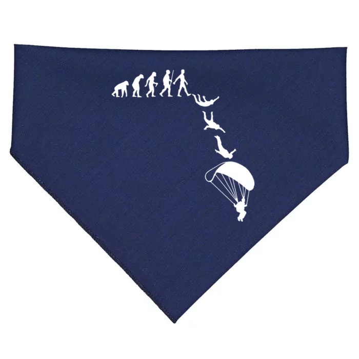 Cool Skydive Design For Men Women Skydiver Skydiving Lovers USA-Made Doggie Bandana