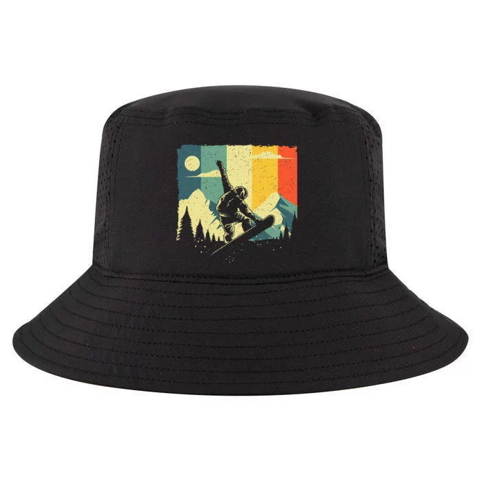 Cool Snowboarding Design Snowboarder Cool Comfort Performance Bucket Hat