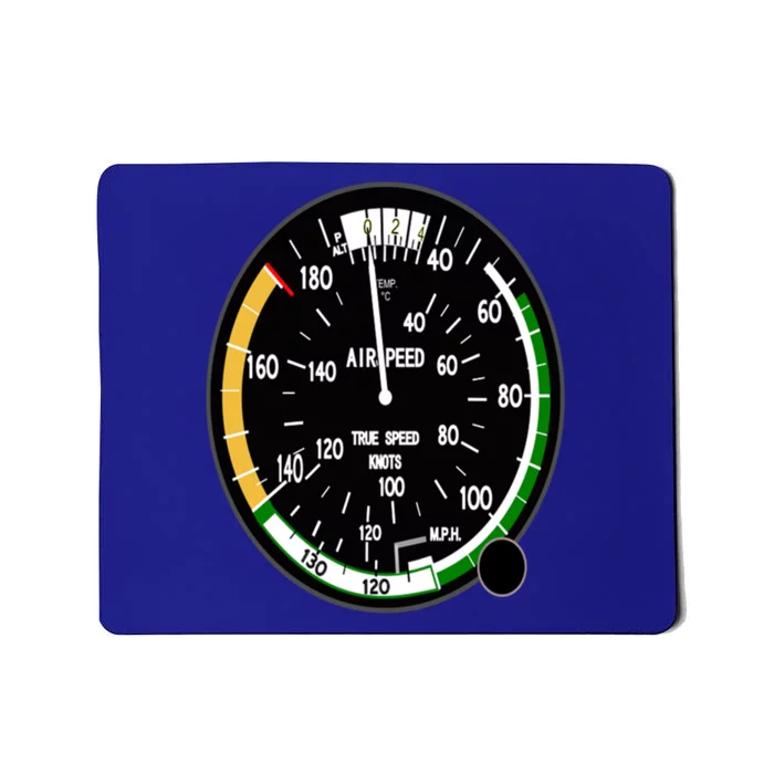 Cockpit Six Dials Flight Simulator Pilot Aircraft Gift Mousepad