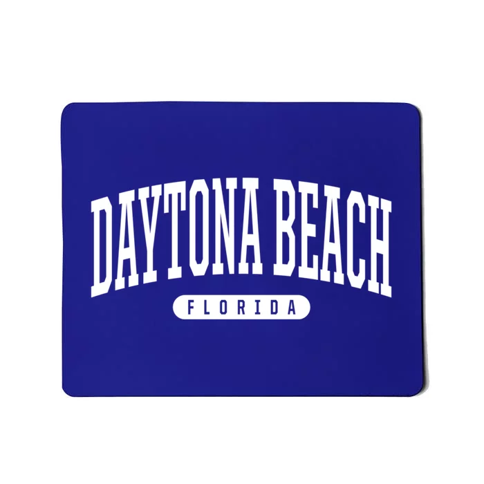 College Style Daytona Beach Florida Souvenir Gift Mousepad