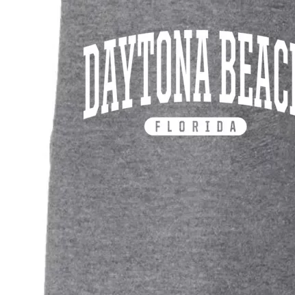 College Style Daytona Beach Florida Souvenir Gift Doggie 3-End Fleece Hoodie