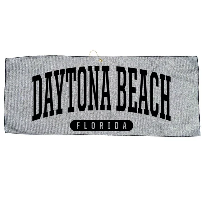 College Style Daytona Beach Florida Souvenir Gift Large Microfiber Waffle Golf Towel