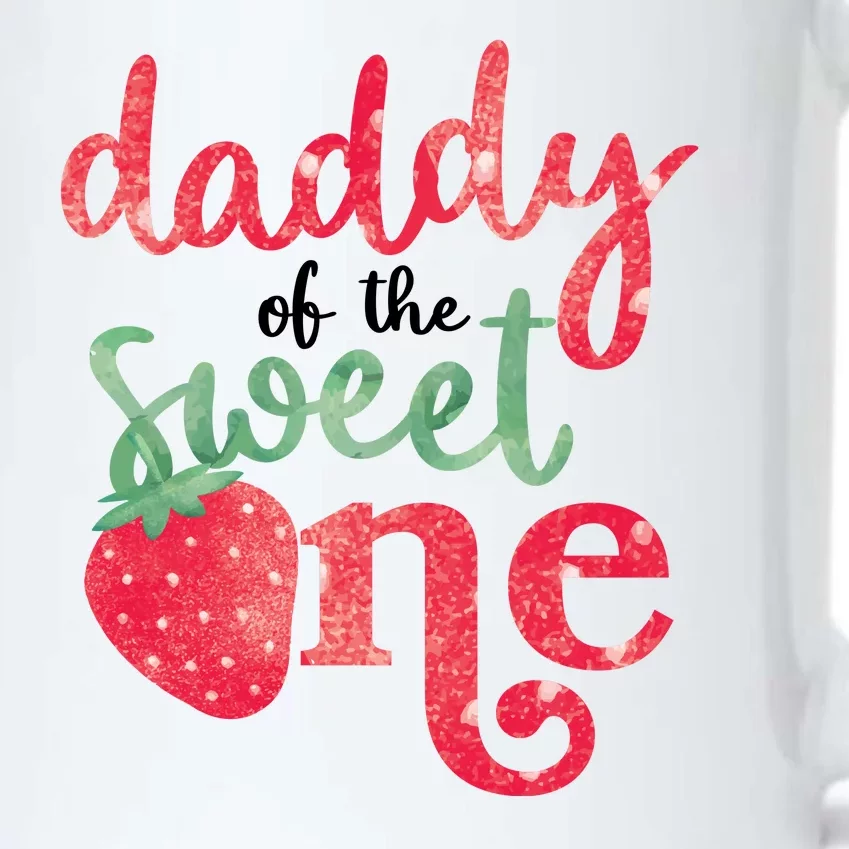 Cute Strawberry Daddy Of The Sweet One Black Color Changing Mug