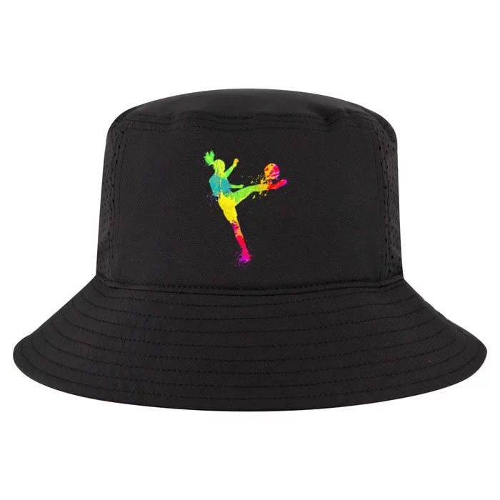 Cool Soccer Design For Wo Soccer Player Sport Lover Cool Comfort Performance Bucket Hat