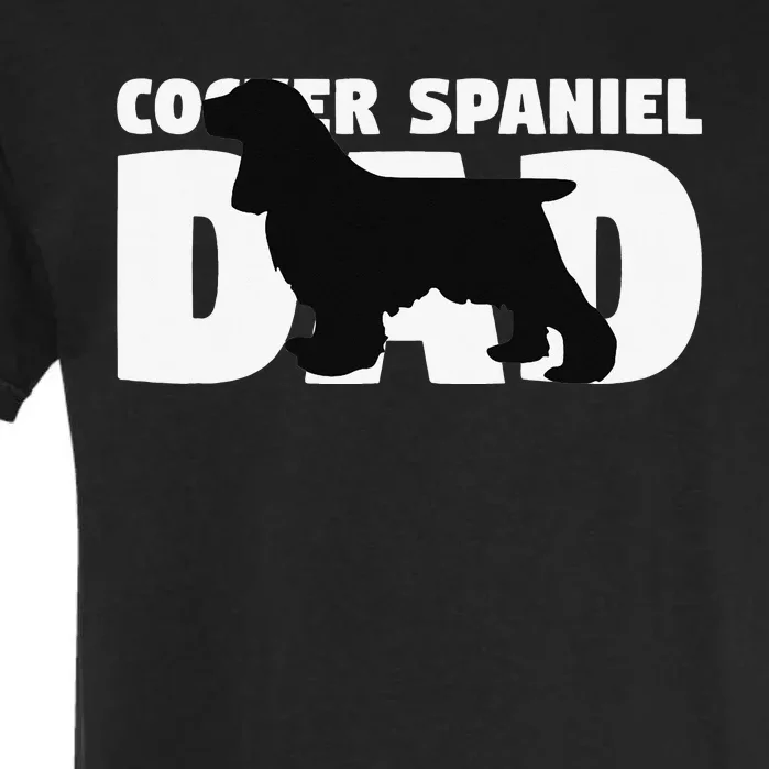 Cocker Spaniel Dad Cocker Spaniel Gift for Dog Father Garment-Dyed Heavyweight T-Shirt