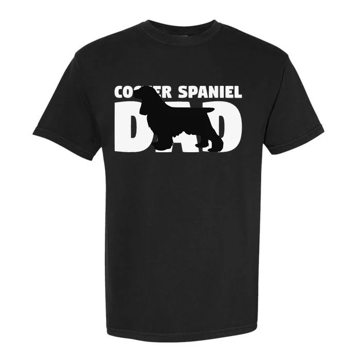 Cocker Spaniel Dad Cocker Spaniel Gift for Dog Father Garment-Dyed Heavyweight T-Shirt