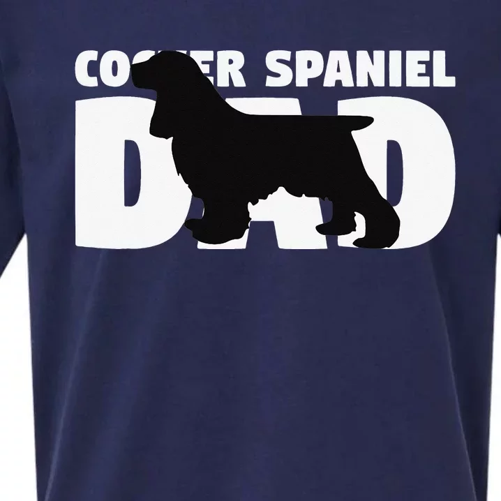 Cocker Spaniel Dad Cocker Spaniel Gift for Dog Father Sueded Cloud Jersey T-Shirt