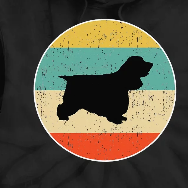 Cocker Spaniel Dog Tie Dye Hoodie