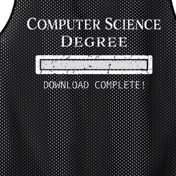 Computer Science Degree Graduation Mesh Reversible Basketball Jersey Tank