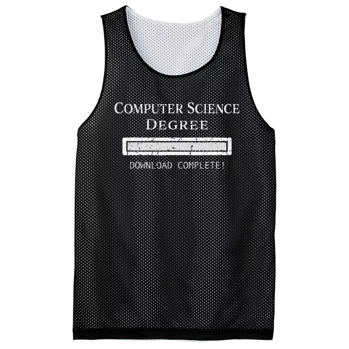 Computer Science Degree Graduation Mesh Reversible Basketball Jersey Tank