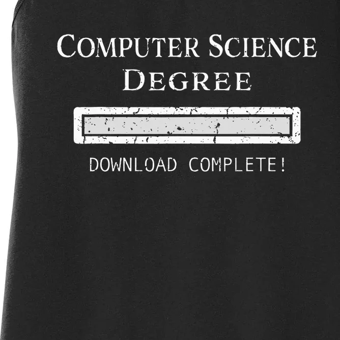 Computer Science Degree Graduation Women's Racerback Tank