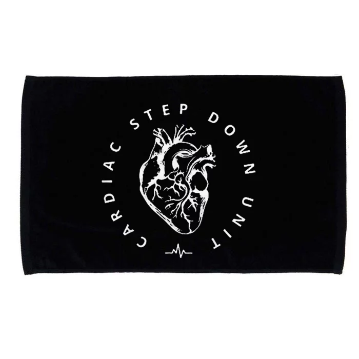 Cardiac Step Down Unit Nurse Cvicu Cticu Cicu Cardiology Microfiber Hand Towel