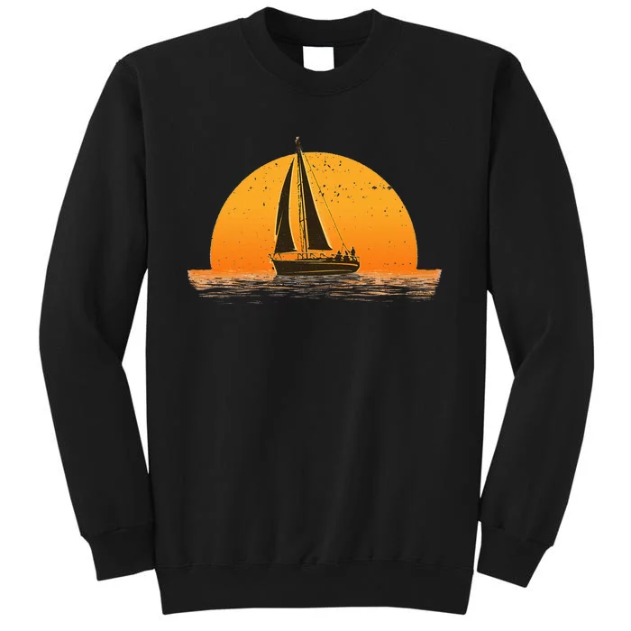 Cute Sailing Design Sailboat Sail Sailing Ship Tall Sweatshirt