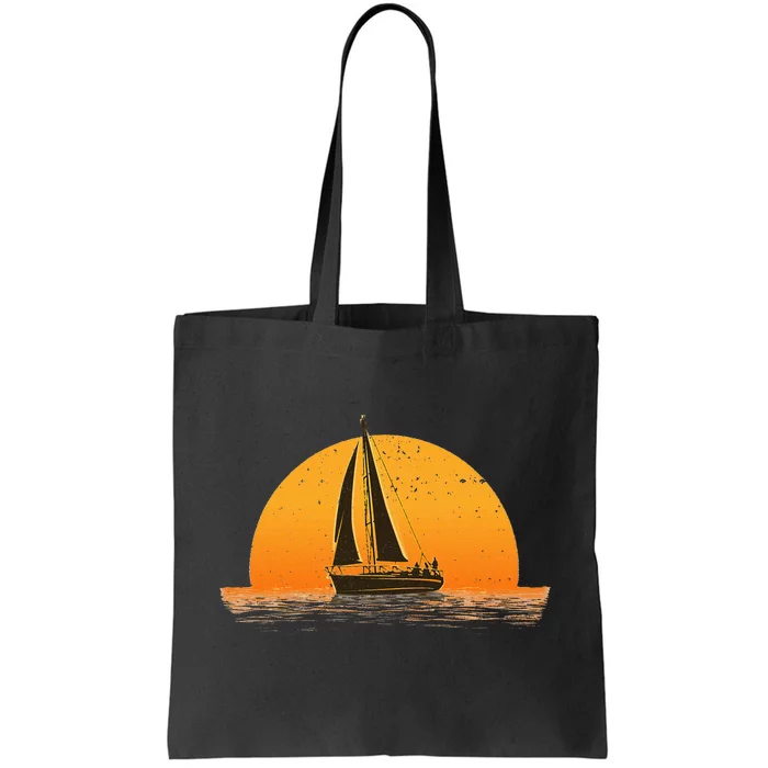 Cute Sailing Design For Women Sailboat Sail Sailing Ship Tote Bag