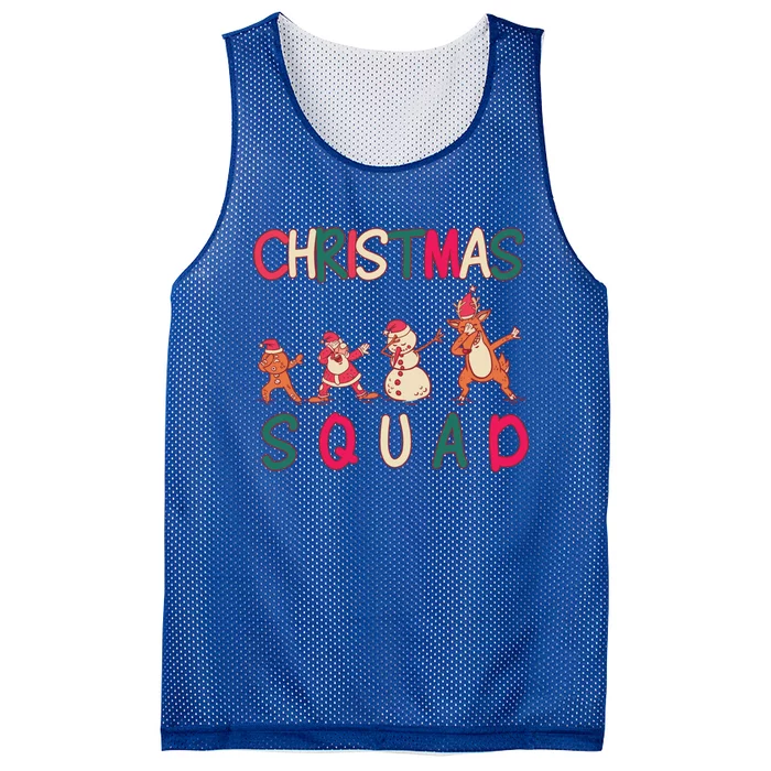 Christmas Squad Designs Family Christmas Gift Mesh Reversible Basketball Jersey Tank