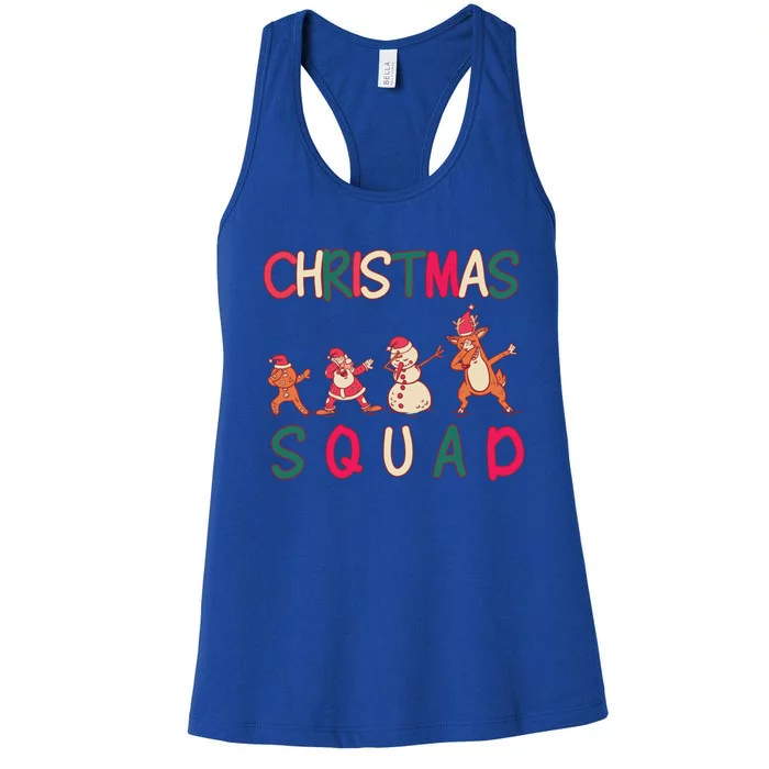 Christmas Squad Designs Family Christmas Gift Women's Racerback Tank