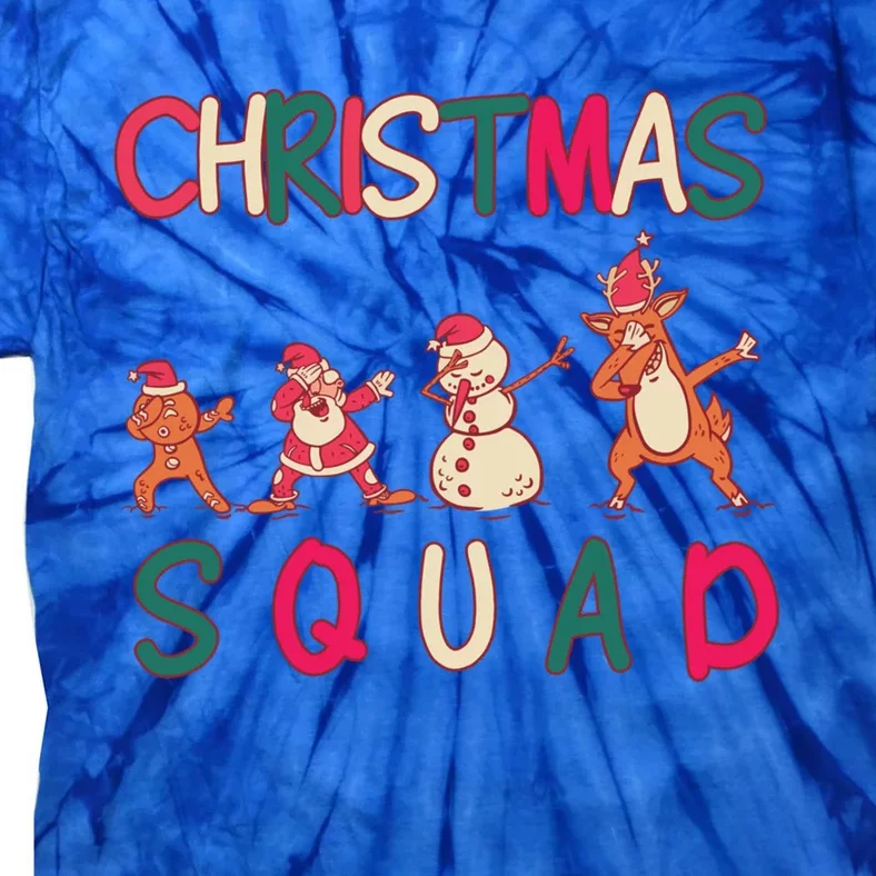 Christmas Squad Designs Family Christmas Gift Tie-Dye T-Shirt