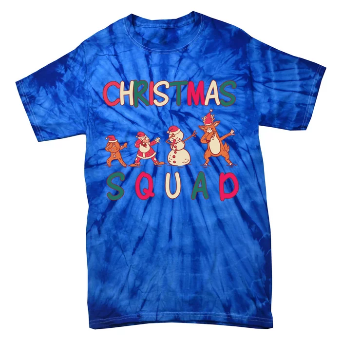 Christmas Squad Designs Family Christmas Gift Tie-Dye T-Shirt