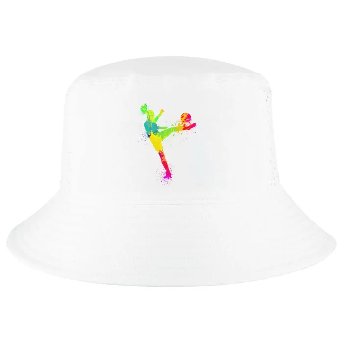 Cool Soccer Design Soccer Player Sport Lover Cool Comfort Performance Bucket Hat