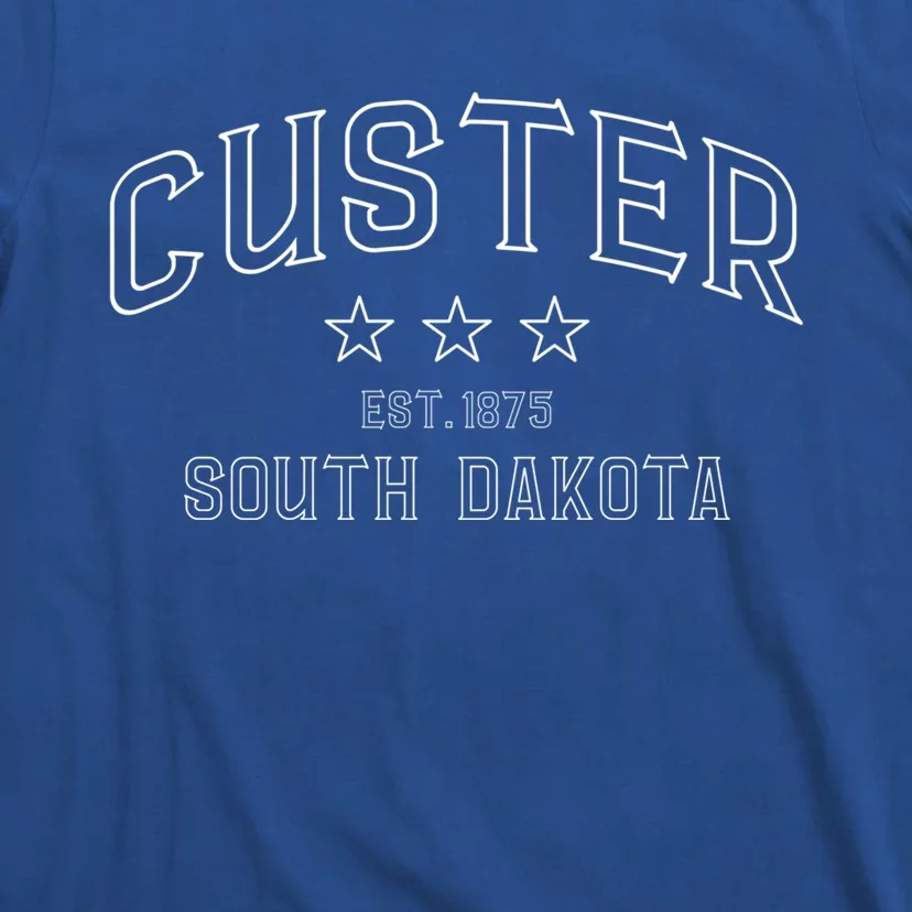 Custer South Dakota Sd Classic Throwback Souvenir Gift T-Shirt