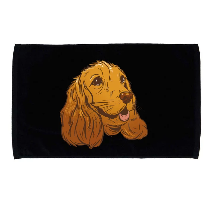 Cocker Spaniel Dog Microfiber Hand Towel