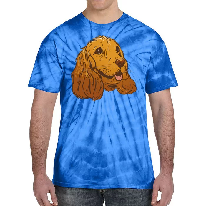 Cocker Spaniel Dog Tie-Dye T-Shirt