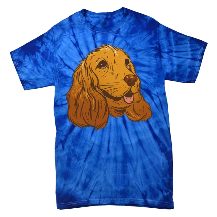 Cocker Spaniel Dog Tie-Dye T-Shirt