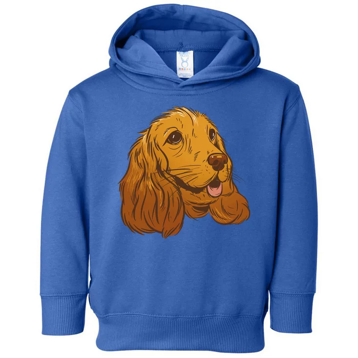 Cocker Spaniel Dog Toddler Hoodie