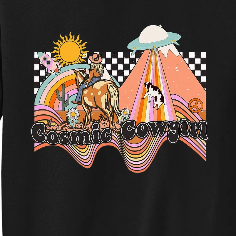 Cosmic Space Desert Cowgirl Sweatshirt