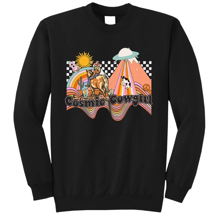 Cosmic Space Desert Cowgirl Sweatshirt