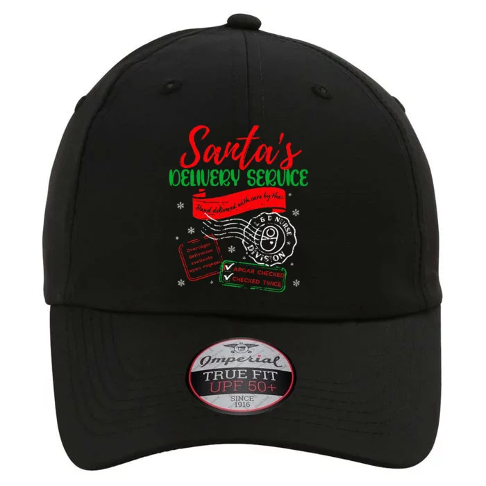 Christmas Santa's Delivery Service L&D Labor Delivery Nurse The Original Performance Cap