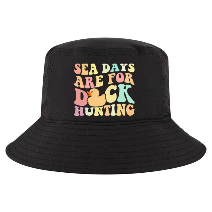 Cruising Sea Days Are For Duck Hunting Rubber Duck Cruise Cool Comfort Performance Bucket Hat