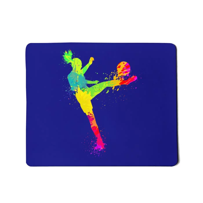 Cool Soccer Design Soccer Player Sport Lover Mousepad